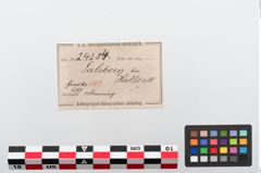 Etiketten zu Bronzeperlarmeif (NHMW-PRAE-024284)